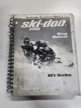 484200064 Skidoo Oem Ski-doo 2005 Rev Series Complete Shop Manual