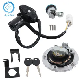Su1107945ku Skyup2018 Gas Fuel Tank Cap Ignition Switch Seat Lock For Kawasaki Z1000sx Ninja 1000 Su1107945ku Skyup2018 Gas Fuel Tank Cap Ignition Switch Seat Lock For Kawasaki Z1000sx Ninja 1000