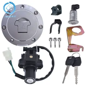 Su400635ku Skyup2018 Fuel Gas Cap Ignition Switch Seat Lock Key Set For Honda Cbr600f4/f4i Cbr600rr