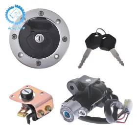 Su488998ku Skyup2018 Ignition Switch Fuel Gas Cap Seat Lock Fit For Suzuki Gsxr600 1997-2000