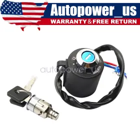 71441-94 Soillar For 1991-2011 Sportster Xl 883 Xr 1200 Ignition Key Switch Tail Box Lock Set