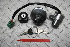 Suzuki 2207919 1997 Savage 650 Ls650p Ignition Lock Key Set 2-keys