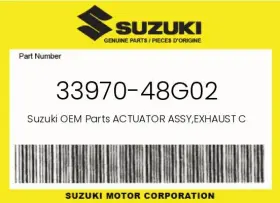 33970-48g02 Suzuki Genuine Actuator Assy Exhaust Control -