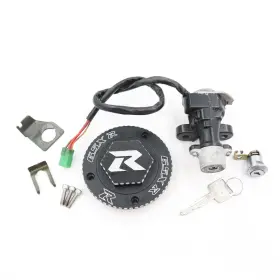37000-16851 Suzuki 03 04 2003 2004 Gsxr 1000 Ignition Lockset Lock Key Set Gas Seat Oem B82