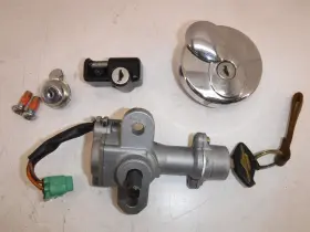 37101-41880 Suzuki 2006 Boulevard Oem Ignition Lock Key Set With Gas Cap And Seat