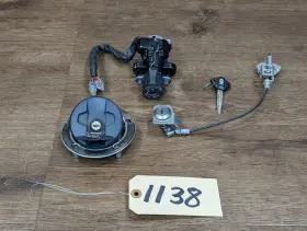 37102-17821 Suzuki 2017-2023 Gsxr 1000r Oem Ignition Lock Key Set With Seat