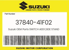 37840-41f02 Suzuki Genuine Switch Assy Side Stand -