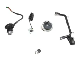 4420033890 Suzuki 2001 Gsx 750f Katana Ignition Lock Set And Fuel Cap Oem