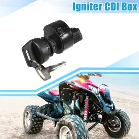 5ug-h2510-00-00 Switchpart 726215209266 1 Set Motorcycles Ignition Key Switch For Yamaha 450 Rhino 06-09