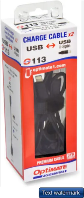 3807-0393 Tecmate O-113 Adpt Usb To Apple Litning