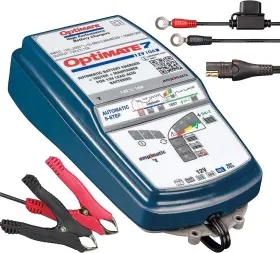 Tm-255v2 Tecmate Optimate 7 Ampmatic 9-step 12v 10a Sealed Battery Saving Charger And Ma
