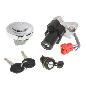 One2780892 Tectech Ignition Switch Fuel Cap Seat Lock Keys For Yamaha V-star 650 1100 1999-2016