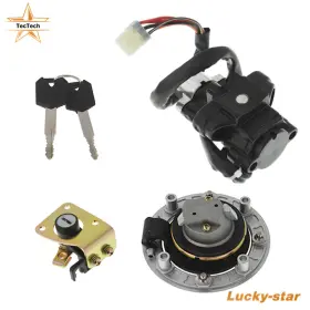 One3124818 Tectech Ignition Switch Gas Cap Cover Seat Lock Key For Suzuki Katana 600 750