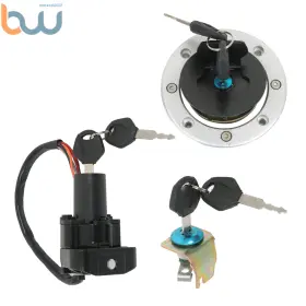 Bw1069768th Tinvhy For 1999-2007 Suzuki Gsxr1300 Hayabusa Ignition Switch Fuel Gas Cap Seat Lock Bw1069768th Tinvhy For 1999-2007 Suzuki Gsxr1300 Hayabusa Ignition Switch Fuel Gas Cap Seat Lock