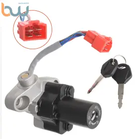 Bw480620th Tinvhy Ignition Switch Lock And Keys For Yamaha Drag Star Xvs 125/250/400/650/1100 V-star