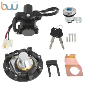 Bw540064th Tinvhy For Yamaha 2004-2015 Yzf R1 2006-2015 R6 Ignition Switch Lock Set Gas Cap And Key