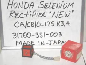 31700-351-000 Toko Honda Selenium Rectifier Ca/cb/cl 175 K3 4. N.o.r.s