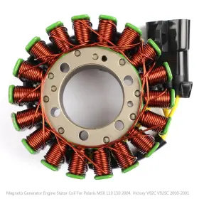 4060654 Topteng 0451486 Stator Generator Fit For Polaris Msx 110 / 150 2004 Pwc U9