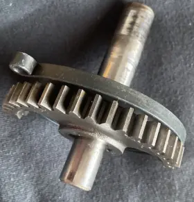 T20a Triumph Vintage Motorcycle Kickstart Quadrant Gear And Spring