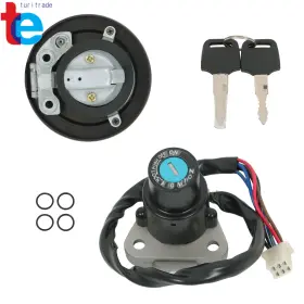 27005-1129 Turitrade Ignition Switch For Kawasaki Kl250 Klr250 86-05 Kl600 Klr650 87-07 Fuel Gas Cap