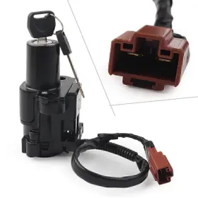 Twoagain 523456271201 Motor Ignition Switch Lock With Key For Honda Cbr 600rr 2007 2008 2009-2014 2013