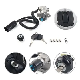 Twoagain 550719528284 Fuel Gas Cap Ignition Switch Seat Lock Set Fit For Kawasaki Klx230 2020 Us