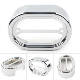 Twoagain 550720497883 Motor Chrome Drag Regulator Cover For Harley 2001- 2006 Softail Fxst Flst Fxstd