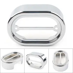 Twoagain 550721893080 Chrome Drag Regulator Cover For Harley 01- 06 Softail Fxst Flst Fxstd Us