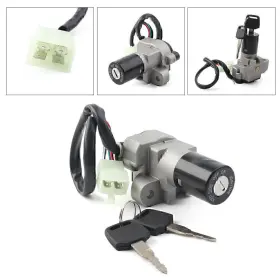 Twoagain 550730768300 Ignition Switch Lock Key New For Suzuki Gsx750 1989-1997 Vx800 1990-1996 Ak Us