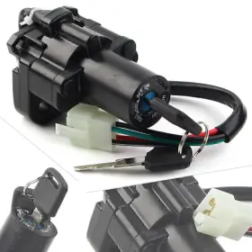 Twoagain 550731376665 Motorcycle Ignition Switch Lock Key Fit Yamaha Yzf1000/600 Xjr600/400 1993-2002