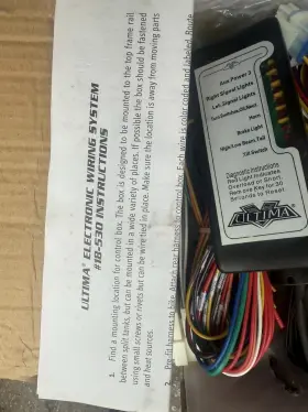 60-18-530-06 Ultimax Complete Ultima 18-530 Electronic Wiring Harness For Harley Custom Choppers
