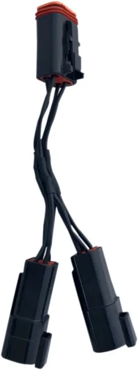 Rfb-y126 Ultracool 4-pin Dual Access Plug Connector For Harley Davidson Fl