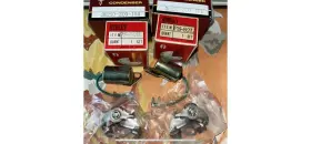 Ps-82r Union Daiichi New Points Set Condensors Honda Cb500 Cb550 Cb750 Left And Right Made In Japan