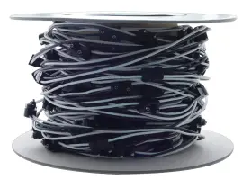 34241 United Pacific Double Male Bullet Plug Wire Harness Roll - 12 Inch Lead