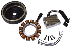 17833 V-factor Performance Charging System Harley 70-99 Regulator/stator/rotor