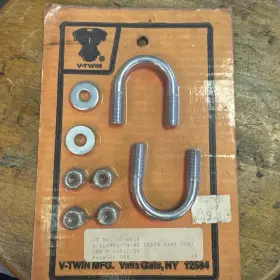 13051-36 V-twin 37-8815 Engine Bar U-bolt Set Fits Harley Davidson Vtwin