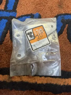 66214-71 V-twin Chrome Battery Tray Carrier Bracket For Harley Fx Shovelhead 1971-78 #66214-71