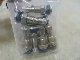 43150-83 V-twin Manufacturing 28-2130 Chrome Tire Valve Stems Mag Wheel 8 Pack Repl P/n
