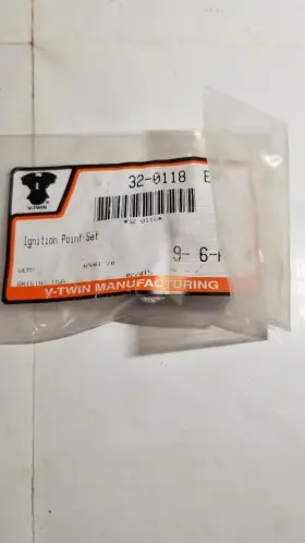 32-0118 V-twin Manufacturing Nos - Ignition Point Set Usa Fits Harley Fx Fl Xl Xlch 1970-1978