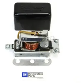 74750-38 V-twin Manufacturing 32-0631 Black Replica Delco Remy 3-brush Generator Relay -