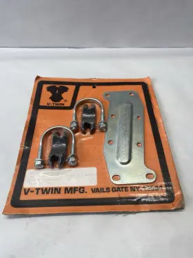 49-0100 V-twin Manufacturing Mfg. Early Coil Mount Plate For Harley 1948-1973