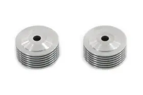 49-0176 V-twin Manufacturing Alloy Spark Plug Cool Fin Set Fits 14mm Or 18mm Plugs Harley Davidson