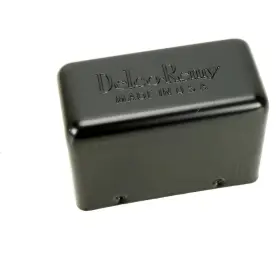 75752 V-twin Manufacturing Black Replica Delco Remy Style Relay Cover -
