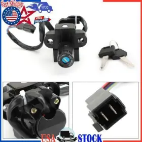 35100-krh-d21 Vipjq Ignition Switch Keys Steering Lock Fit For Honda 93-17 Xr650 L 91-96 Xr250 Usa
