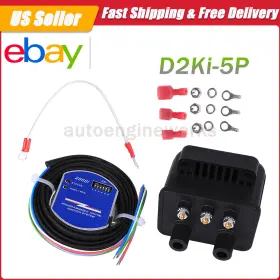 D2ki-1p Virego D2ki-5p Fits Harley-davidson 2000i Harley Ignition Coil Kit 70-98 And Dc6-5