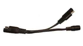 71000311 Warm & Safe Heated Gear New Battery Harness Tender Splitter Adapter Sae Cable To Coax And Sae. Free Ship