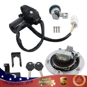 On1298970l Wflnhb Ignition Switch Fuel Gas Cap Lock Set For Kawasaki Ninja 1000 Zx6r Zx10r Z1000sx