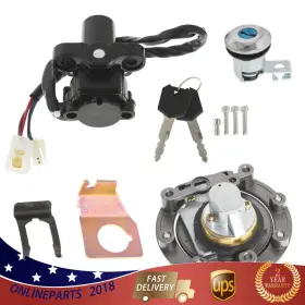 On655792l Wflnhb Ignition Switch Seat Lock Fuel Gas Cap Set For Yamaha Yzf R1 2004-2015 R6 06-15