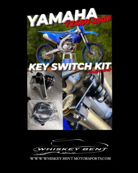 Yz450f-wryz250f Whiskey Bent Motorsports 2325yz250450f Yamaha Ignition Key Switch Kit 2023-2025