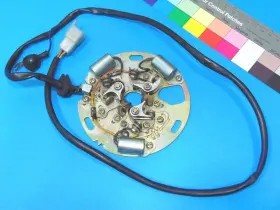 1j7-81620-10-00 Yamaha 1977 Xs750 Ignition Contact Breaker Points Plate Assembly Xs 750 77